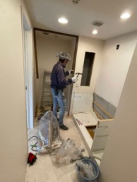 洗面室を気品のある優雅なホテルのような空間に　川崎市中原区A様邸